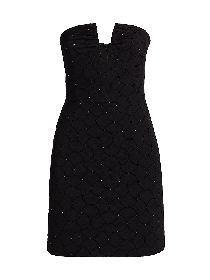 Boaz Sequined Off-The-Shoulder Minidress