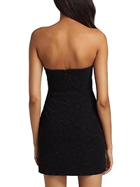 Boaz Sequined Off-The-Shoulder Minidress