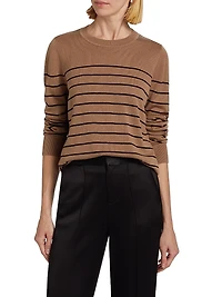 Lucinda Striped Crewneck Sweater