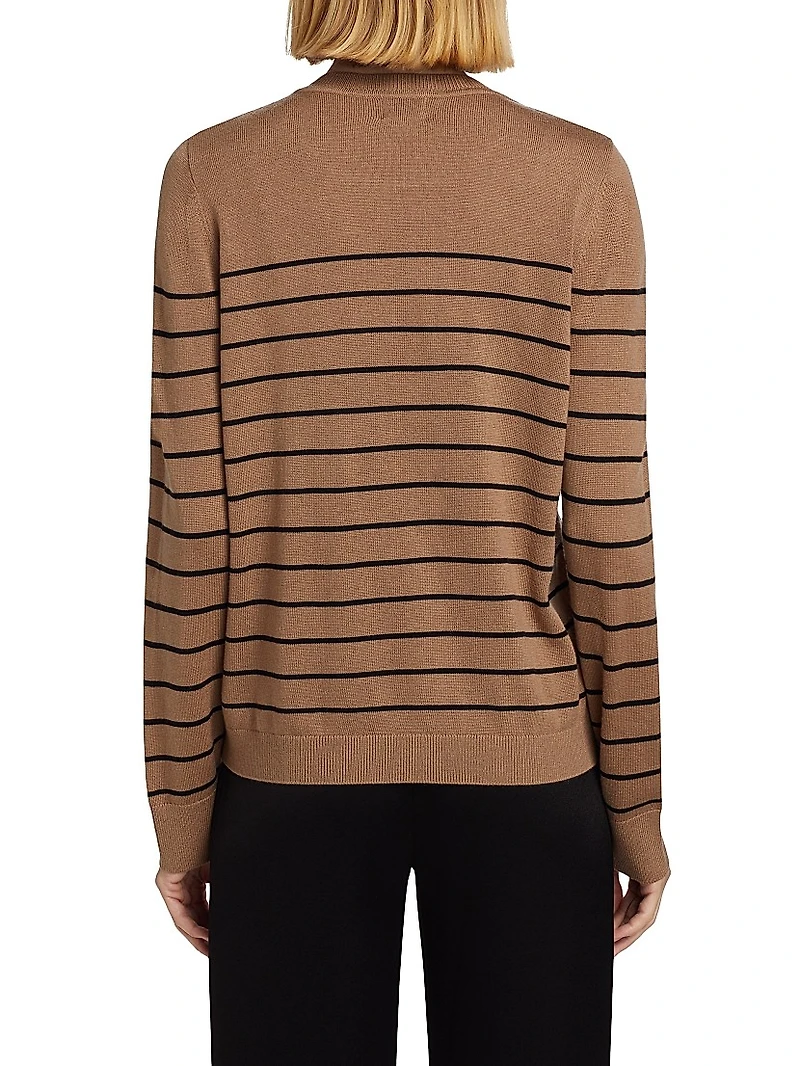 Lucinda Striped Crewneck Sweater