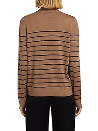 Lucinda Striped Crewneck Sweater