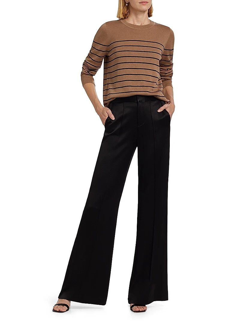 Lucinda Striped Crewneck Sweater