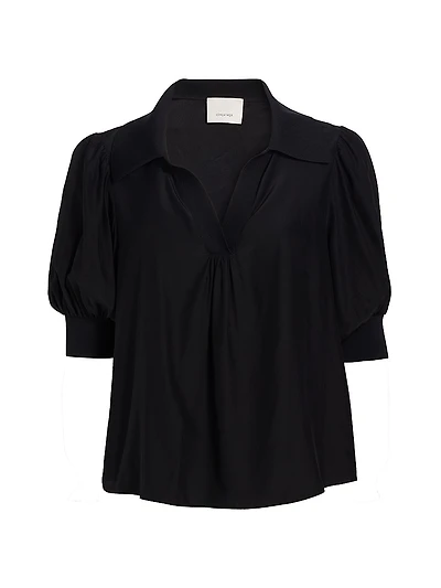 Weldon Gathered Top