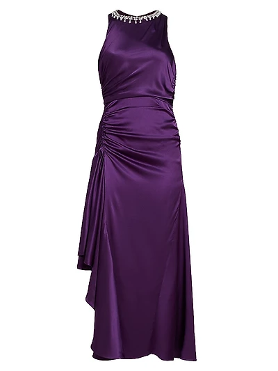 Georgie Silk Midi-Dress