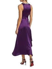 Georgie Silk Midi-Dress
