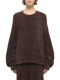 Apex Oversized Eyelash Crewneck Sweater
