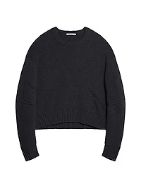 Apex Chunky Wool-Cashmere Crewneck Sweater