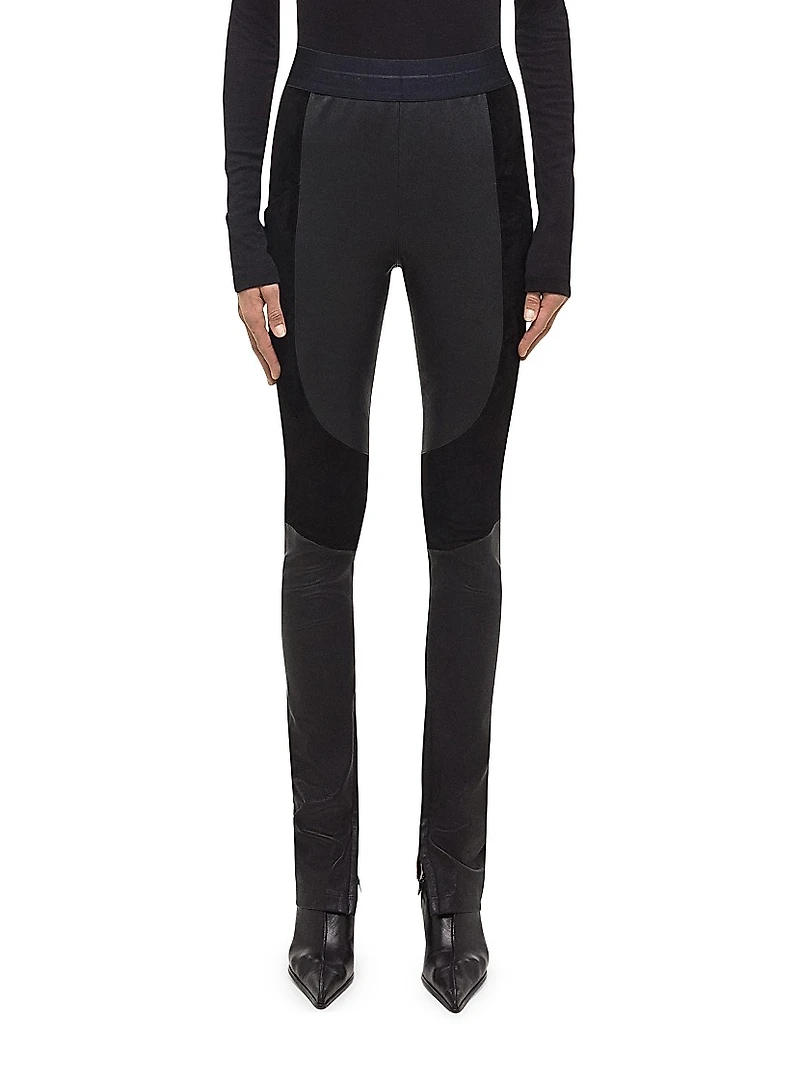 CL Racer Leather Leggings