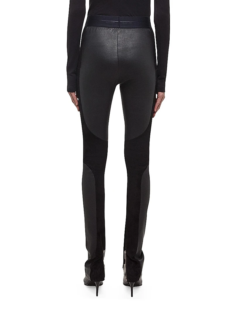 CL Racer Leather Leggings