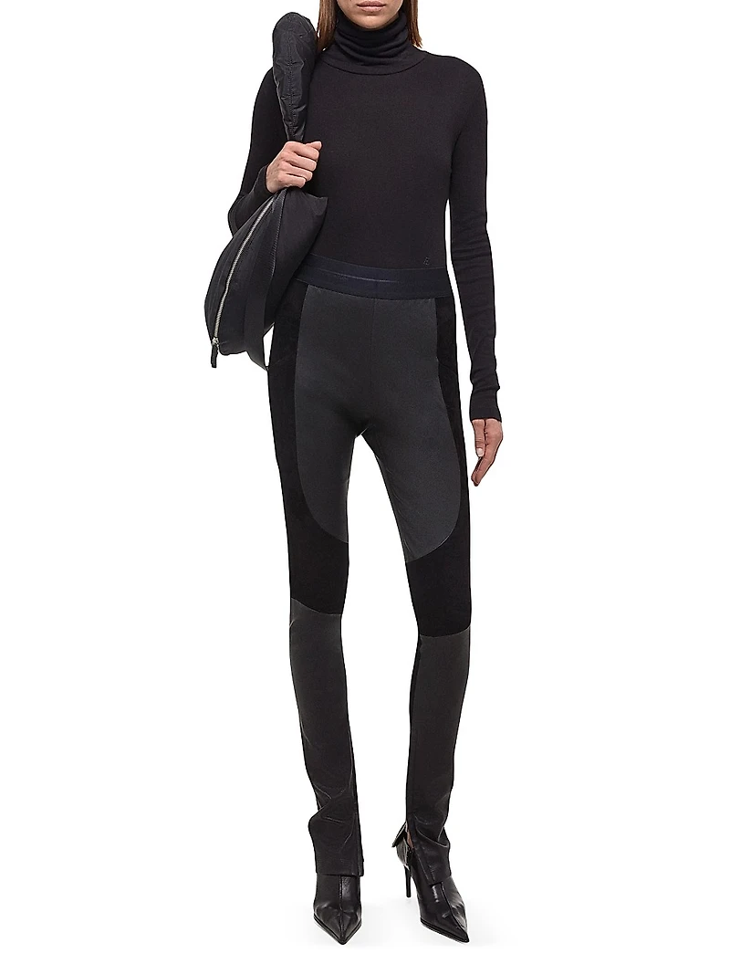 CL Racer Leather Leggings