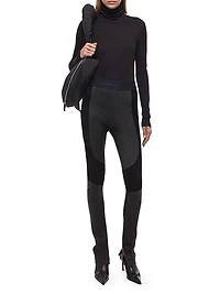 CL Racer Leather Leggings
