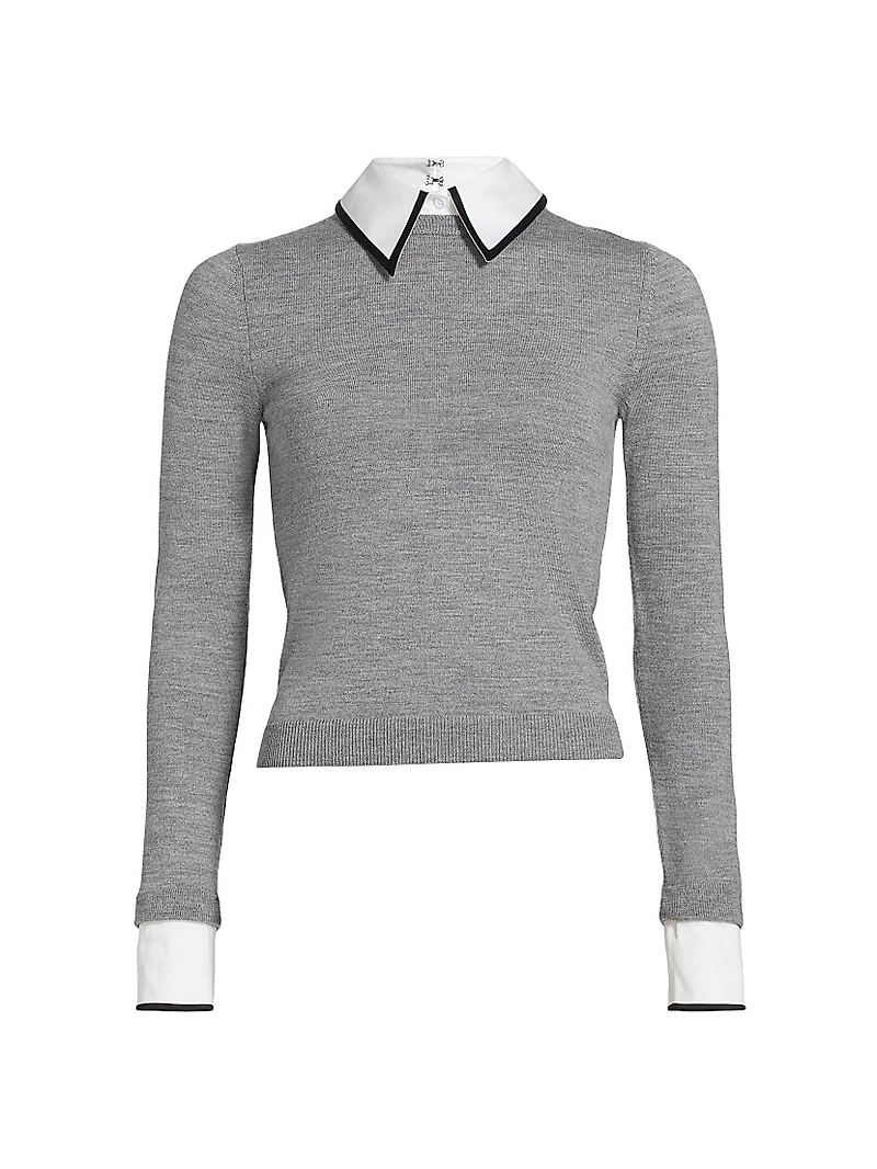 Porla Collared Sweater