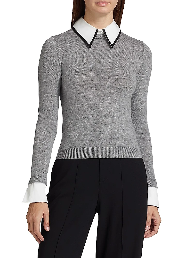Porla Collared Sweater