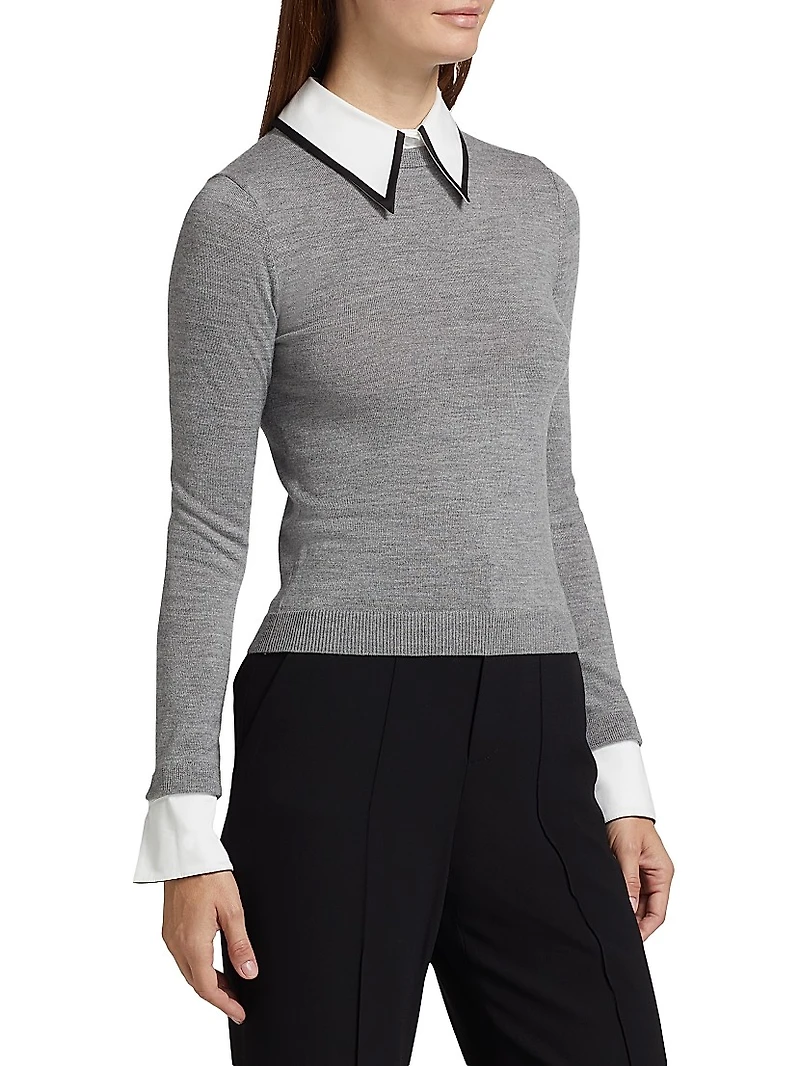 Porla Collared Sweater