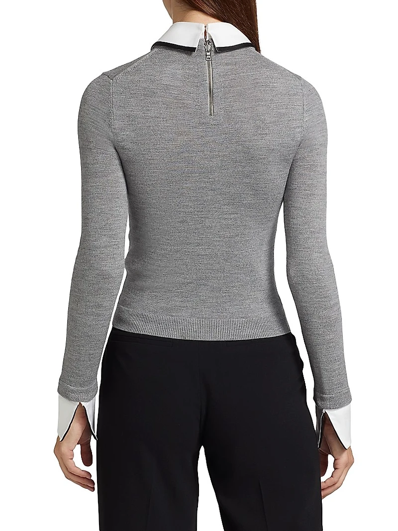 Porla Collared Sweater