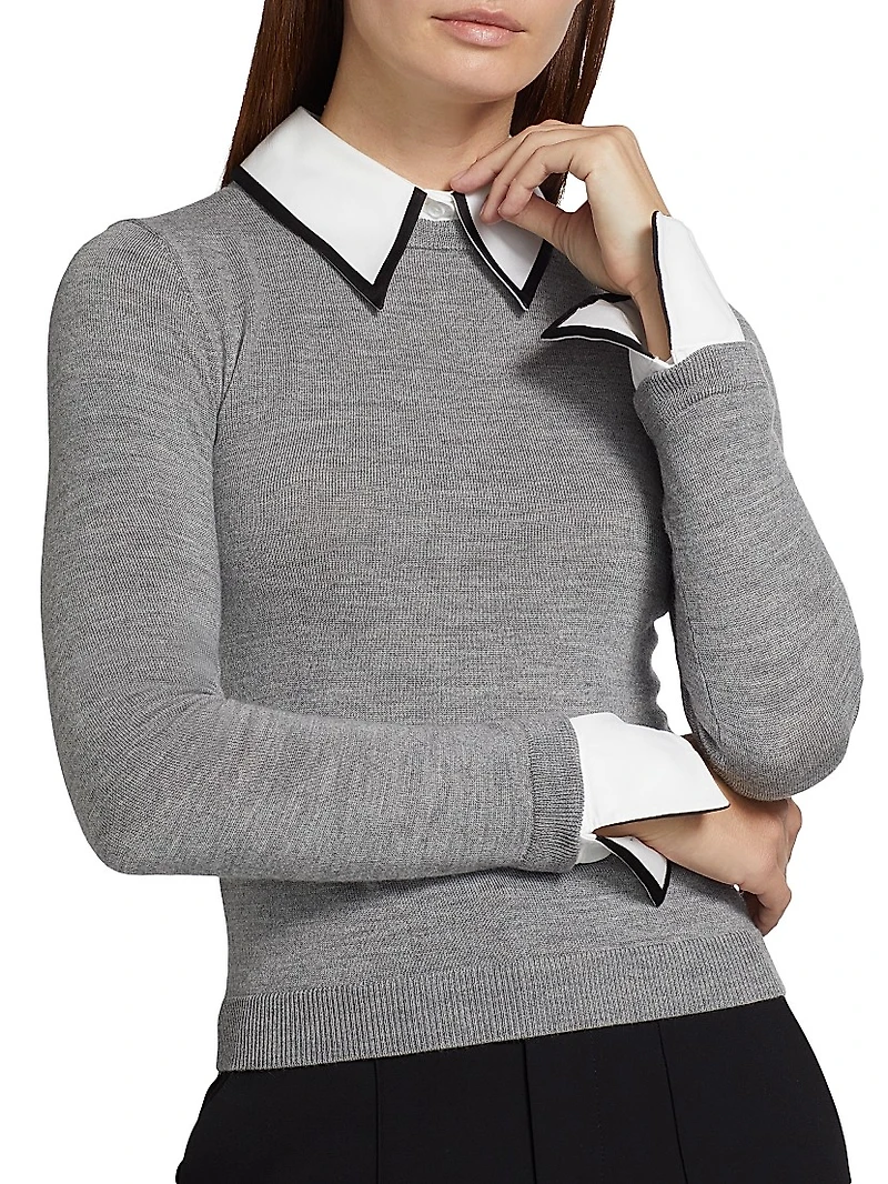 Porla Collared Sweater
