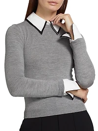 Porla Collared Sweater