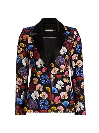 Hundley Floral Tailored Blazer