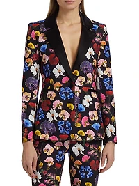 Hundley Floral Tailored Blazer