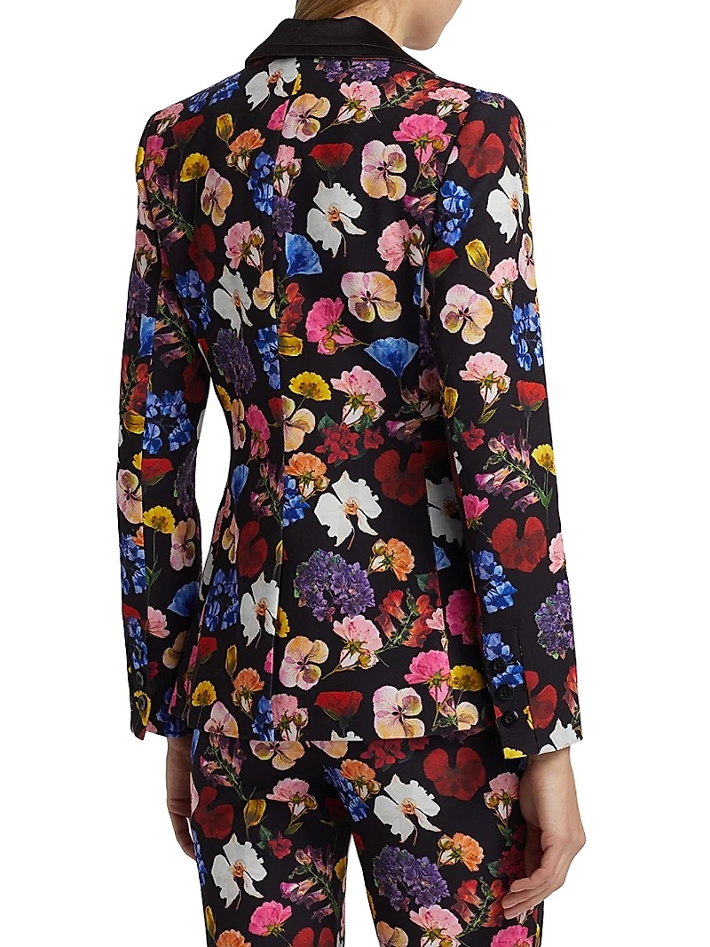 Hundley Floral Tailored Blazer
