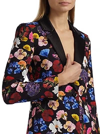 Hundley Floral Tailored Blazer