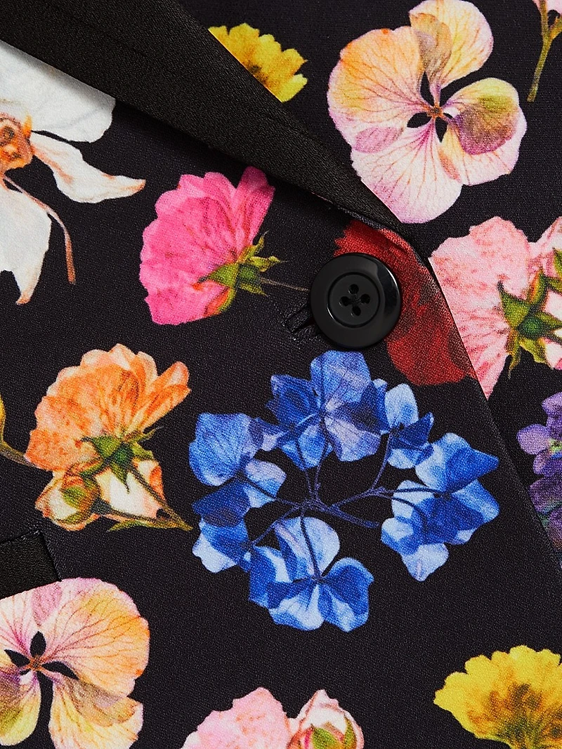 Hundley Floral Tailored Blazer