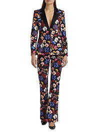 Hundley Floral Tailored Blazer