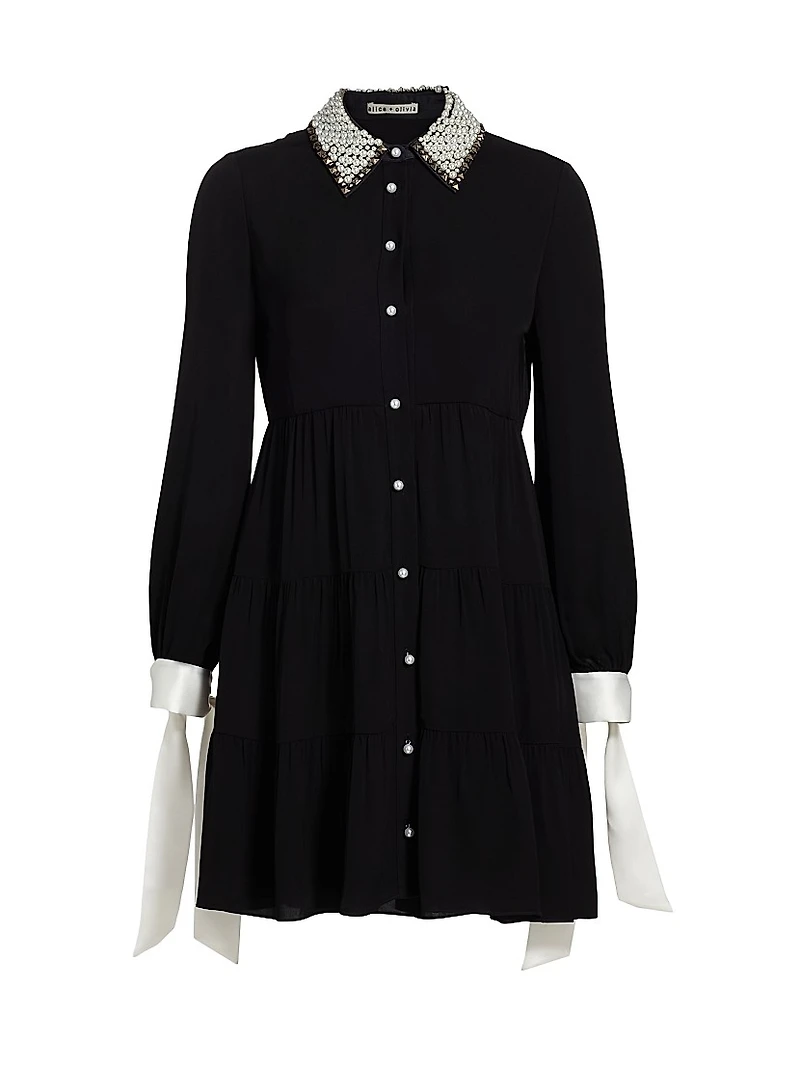 Meeko Embellished Minidress