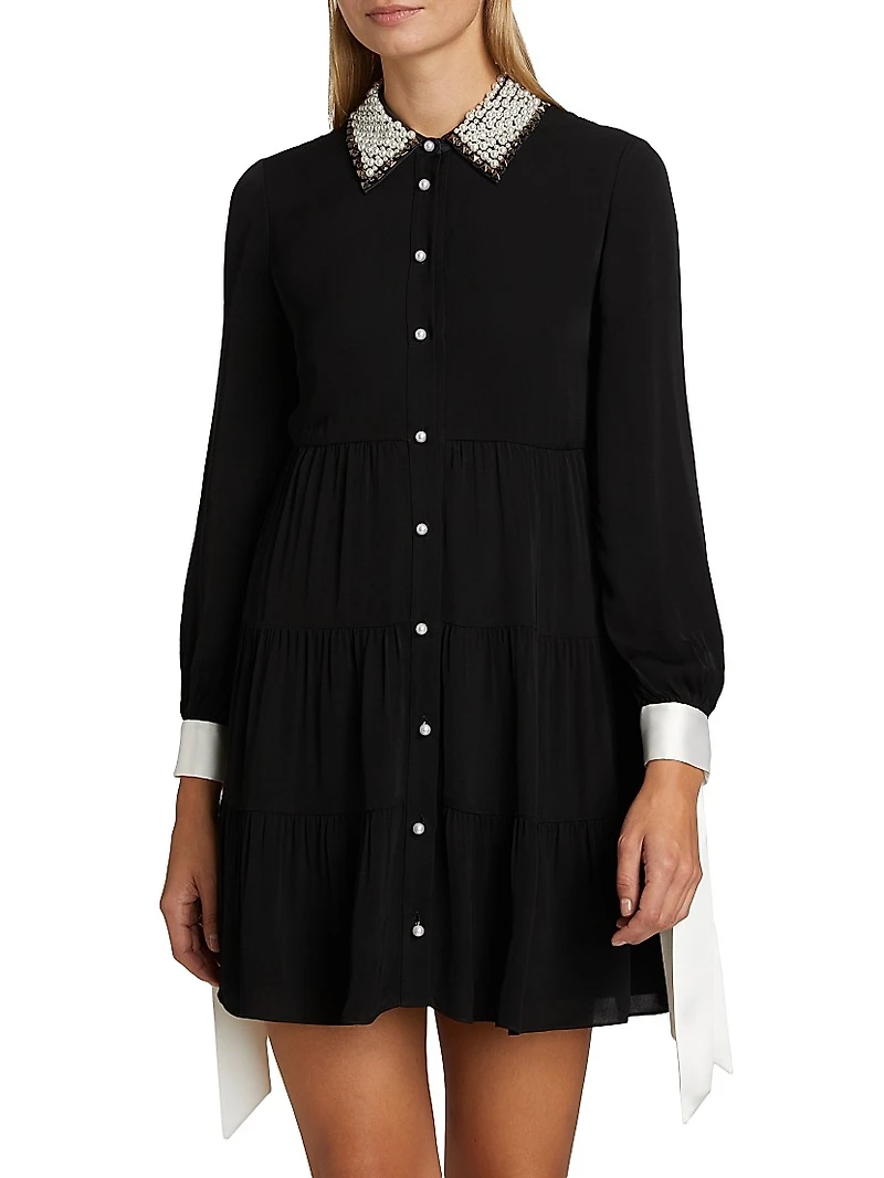 Meeko Embellished Minidress