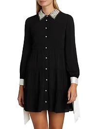 Meeko Embellished Minidress