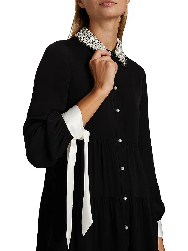 Meeko Embellished Minidress