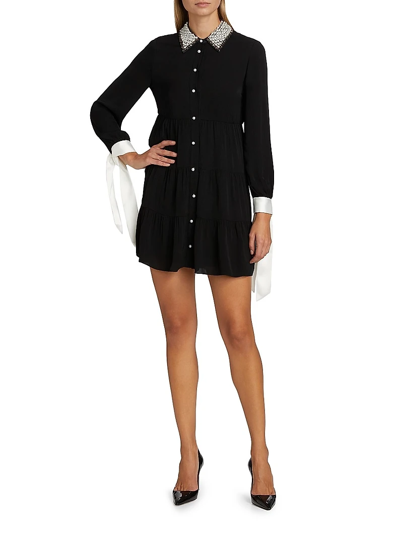 Meeko Embellished Minidress