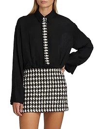 Mattie Pieced Minidress