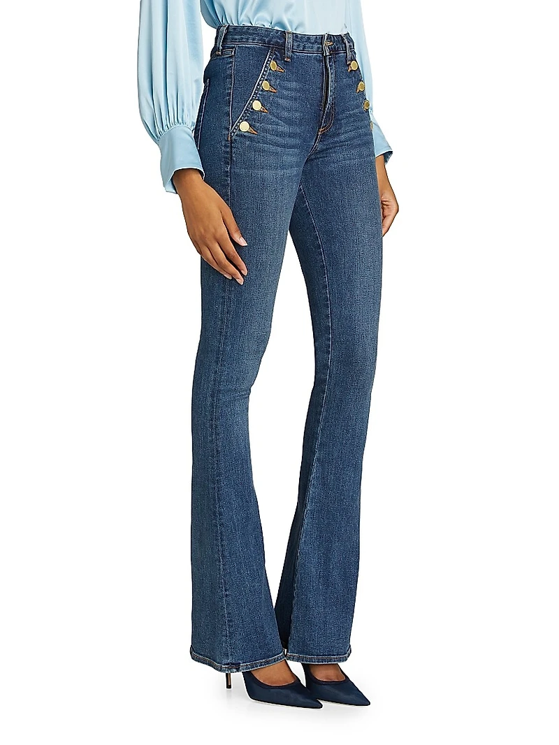 Helena High-Rise Flare Jeans
