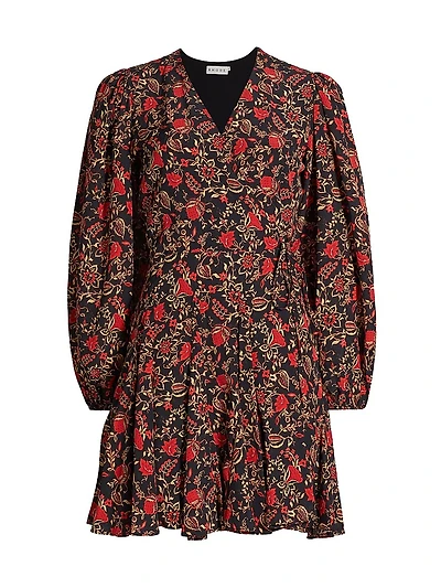 La Toile Caro Floral Minidress