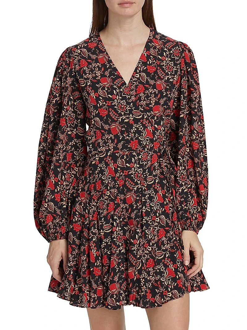 La Toile Caro Floral Minidress