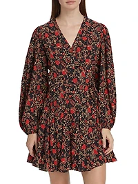 La Toile Caro Floral Minidress