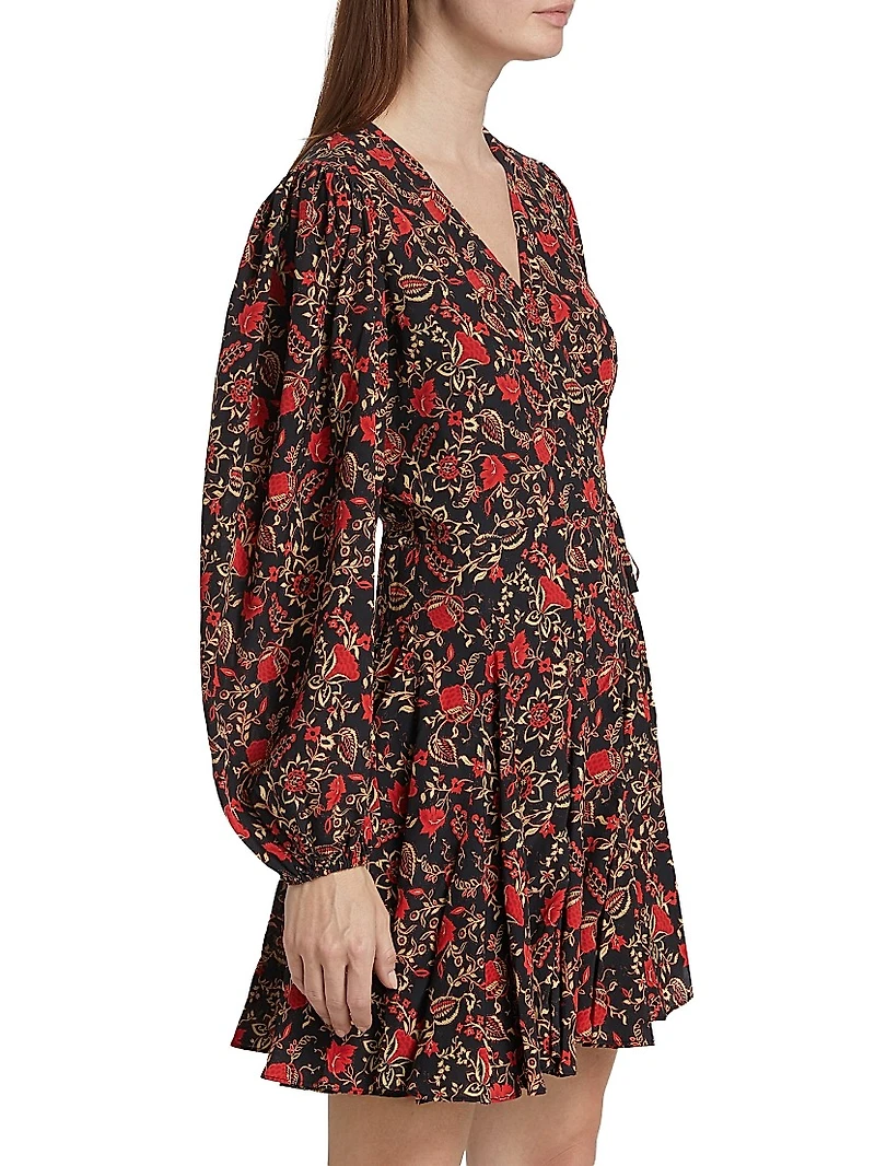La Toile Caro Floral Minidress