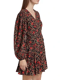 La Toile Caro Floral Minidress