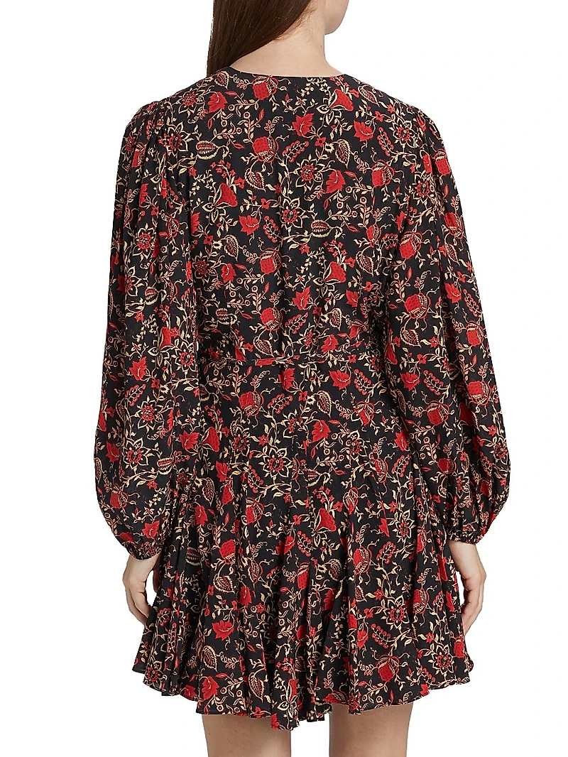 La Toile Caro Floral Minidress