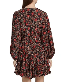 La Toile Caro Floral Minidress