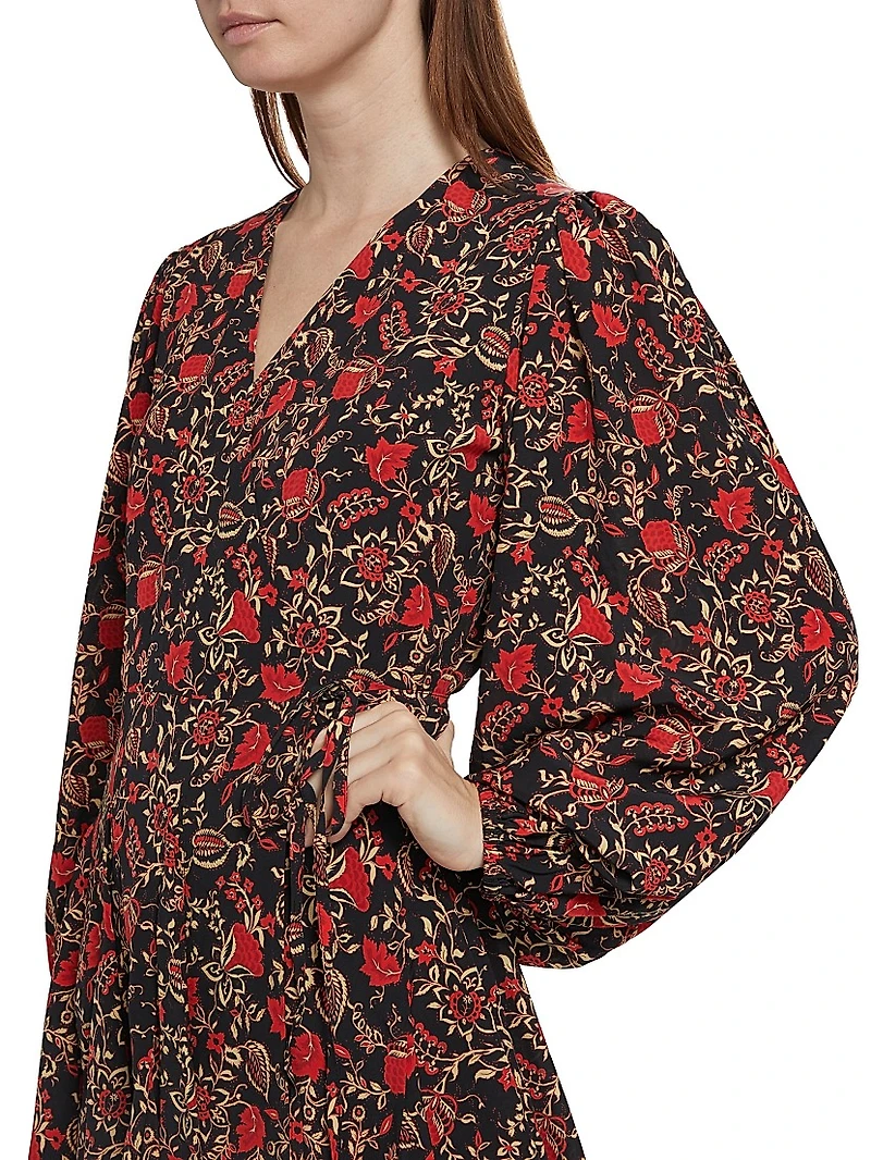 La Toile Caro Floral Minidress