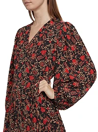 La Toile Caro Floral Minidress