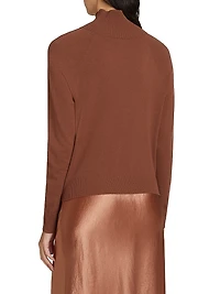 Wool & Cashmere-Blend Turtleneck Sweater