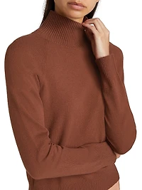 Wool & Cashmere-Blend Turtleneck Sweater