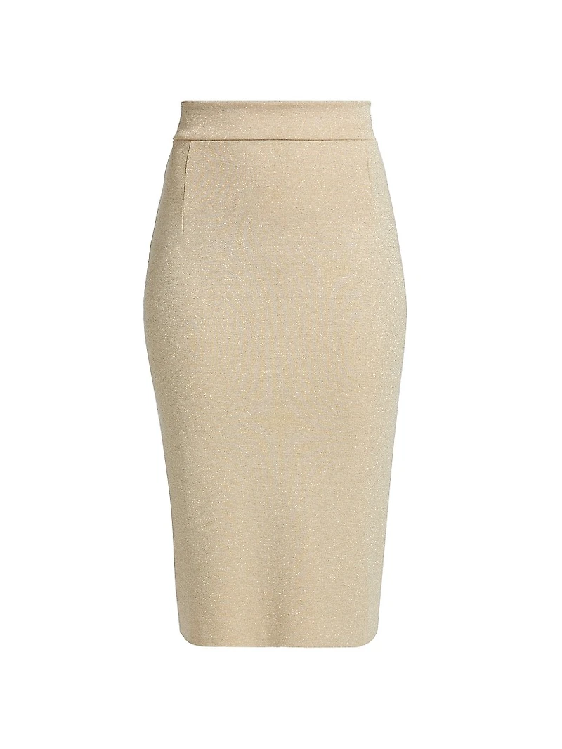 Lumi Sugar Stretch Midi-Skirt