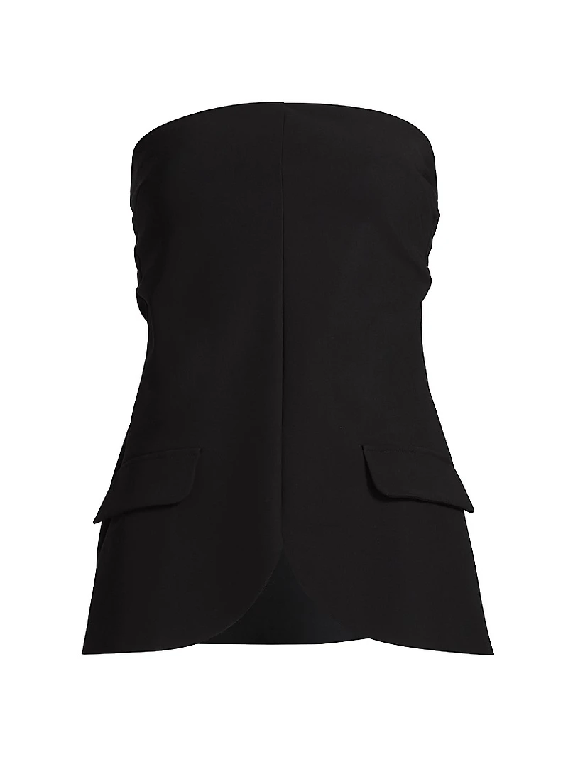 Manou Strapless Tailored Top