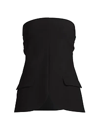 Manou Strapless Tailored Top