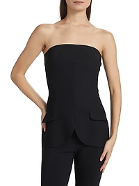 Manou Strapless Tailored Top
