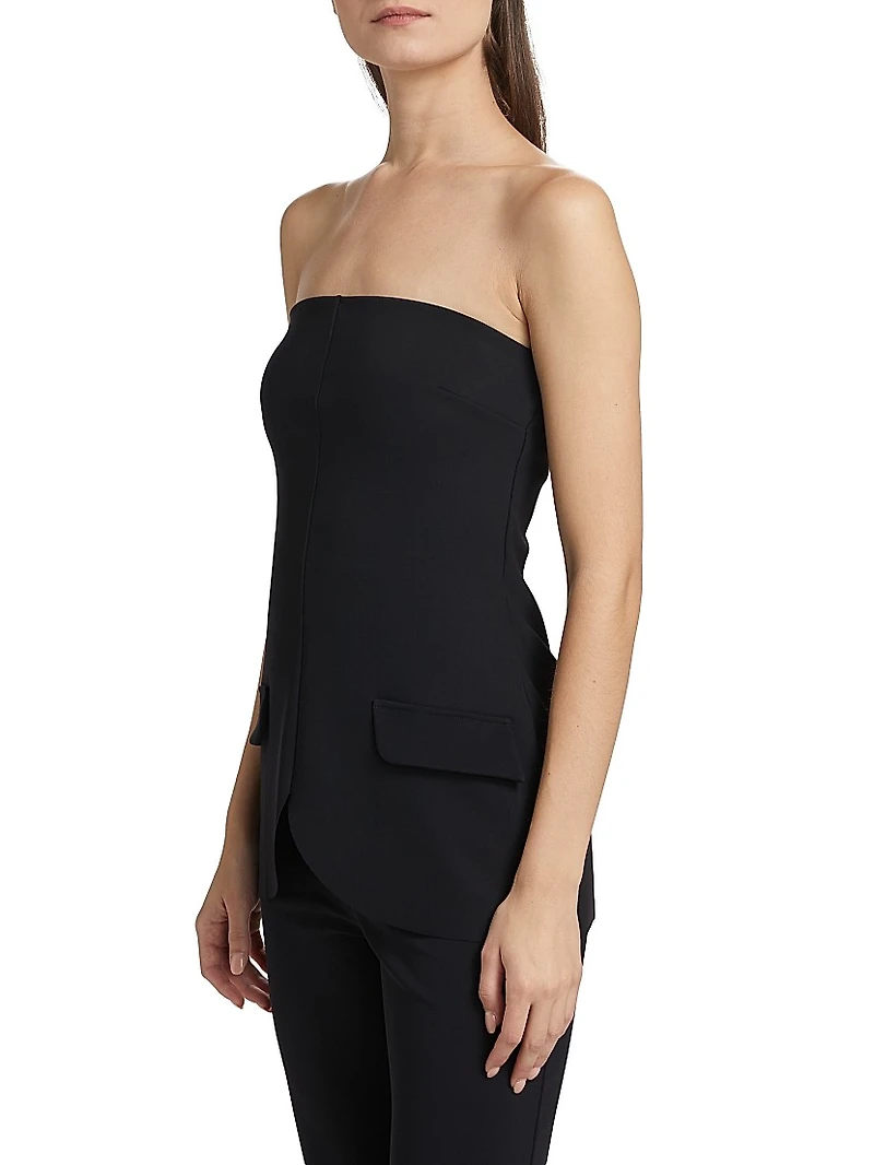 Manou Strapless Tailored Top